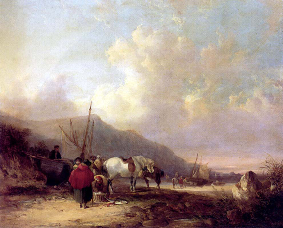 a busy beach scene
